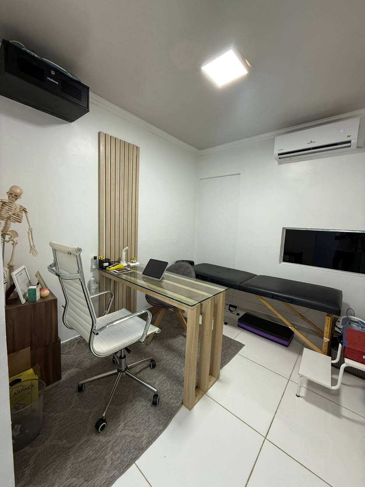 Consultório de fisioterapia da Dra. Alice Vicente em Boa Vista
